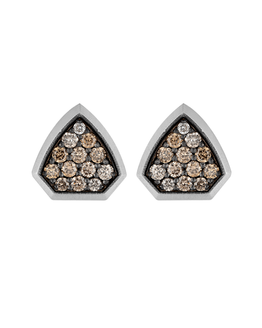 Legend Kahve Pırlantalı Değiştirilebilir Bilezik Başlığı