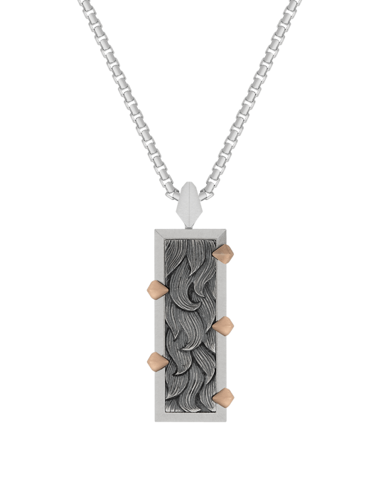 Legend Tüy Desenli Kolye