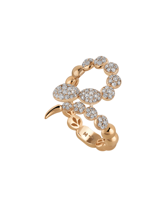 Tropica Pırlantalı Yaylı Yüzük