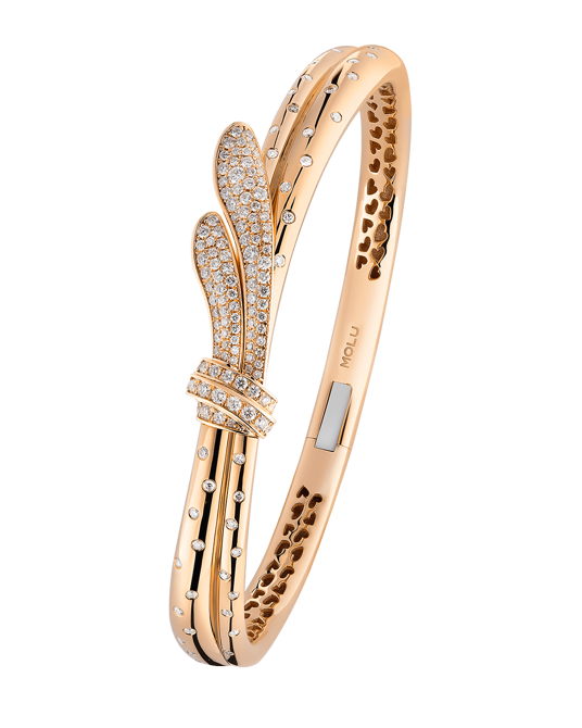 Today's Princess Pırlantalı Kelepçe Bilezik