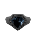 Legend Siyah Pırlantalı Pietersite Taşlı 925 Gümüş Yüzük YZ-12248-026