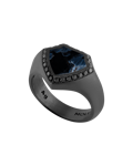 Legend Siyah Pırlantalı Pietersite Taşlı 925 Gümüş Yüzük YZ-12248-026