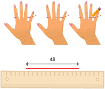 Molu Beden Tablosu Çevresi Çapı Yöntemi