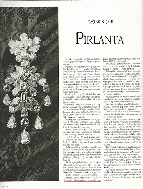 Molu Mücevher Değerli Taş Konusunda Uzmanlık - 1993